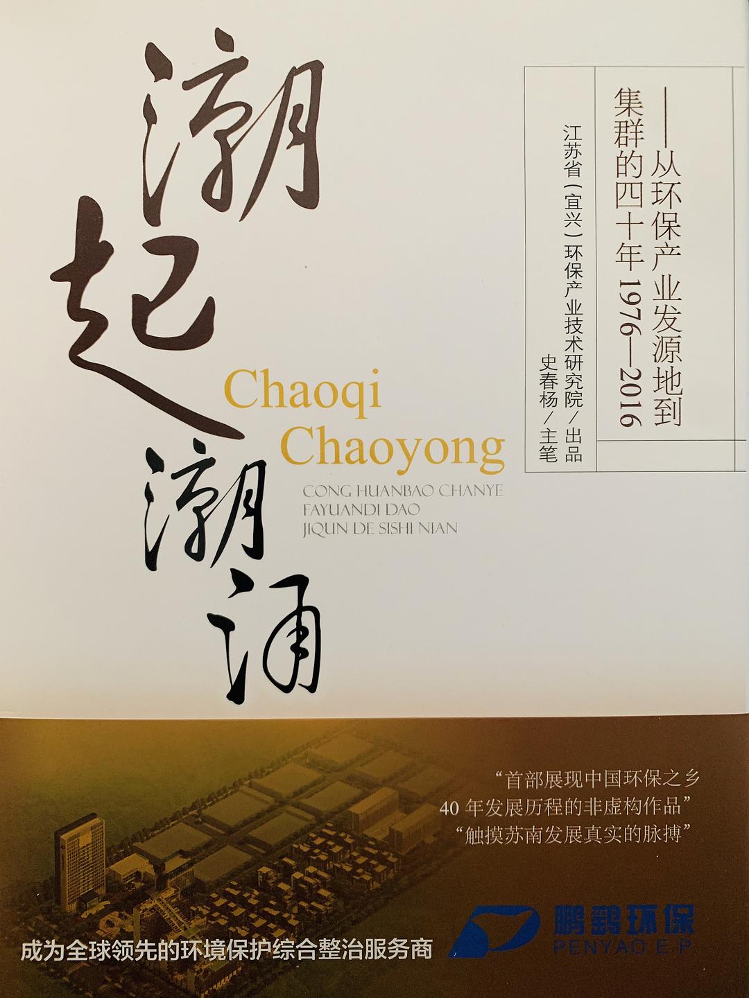 潮起潮涌：从环保产业发源地到集群的四十年（1976-2016）